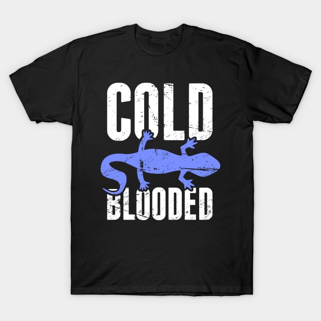 Cold Blooded | Leopard Gecko Graphic T-Shirt by Wizardmode